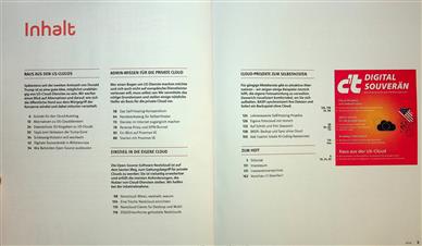 ct Sonderhefte Inhaltsverzeichnis