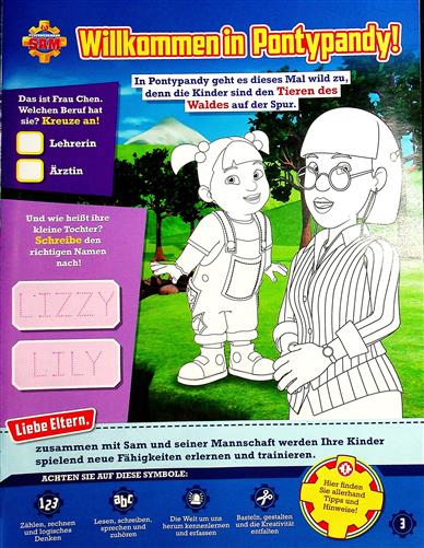 Feuerwehrmann Sam Special Inhaltsverzeichnis