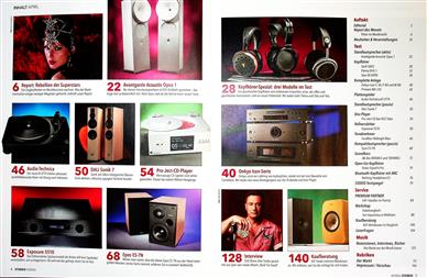 Stereo Inhaltsverzeichnis
