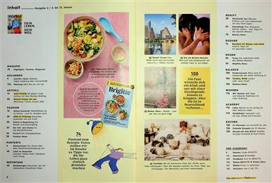 Brigitte Inhaltsverzeichnis
