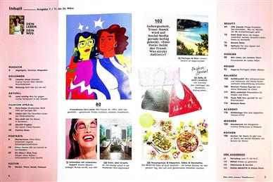 Brigitte Inhaltsverzeichnis