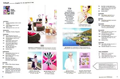 Brigitte Inhaltsverzeichnis