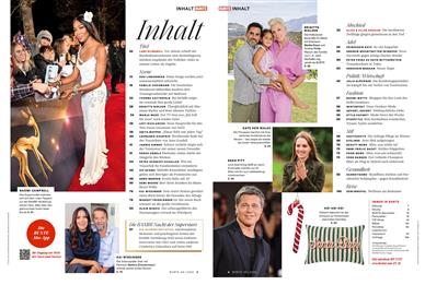 Bunte Inhaltsverzeichnis