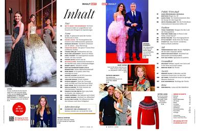 Bunte Inhaltsverzeichnis