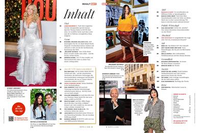 Bunte Inhaltsverzeichnis