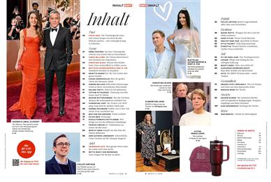 Bunte Inhaltsverzeichnis