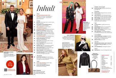 Bunte Inhaltsverzeichnis