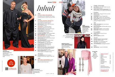 Bunte Inhaltsverzeichnis