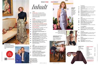 Bunte Inhaltsverzeichnis