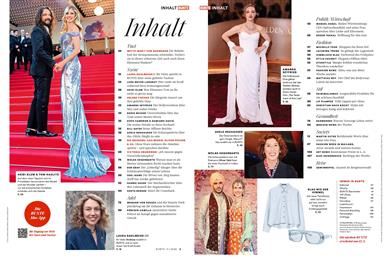 Bunte Inhaltsverzeichnis