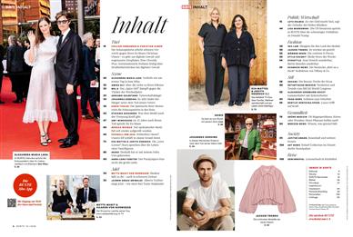 Bunte Inhaltsverzeichnis