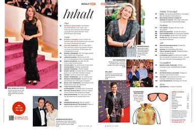 Bunte Inhaltsverzeichnis