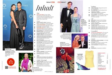 Bunte Inhaltsverzeichnis