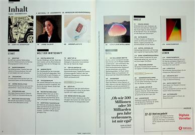 Capital Inhaltsverzeichnis