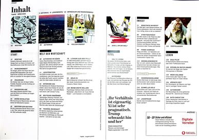 Capital Inhaltsverzeichnis