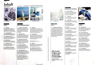 Capital Inhaltsverzeichnis