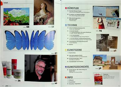 Palette Inhaltsverzeichnis