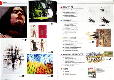 Palette Inhaltsverzeichnis