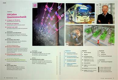Bild der Wissenschaft Inhaltsverzeichnis