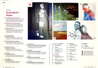Bild der Wissenschaft Inhaltsverzeichnis