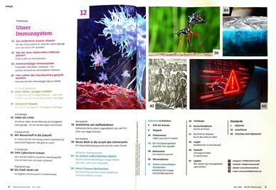Bild der Wissenschaft Inhaltsverzeichnis