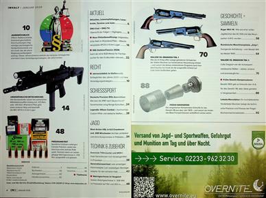 Deutsches Waffen Journal Inhaltsverzeichnis