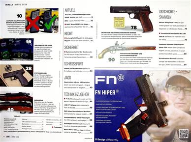 Deutsches Waffen Journal Inhaltsverzeichnis