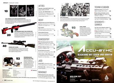 Deutsches Waffen Journal Inhaltsverzeichnis
