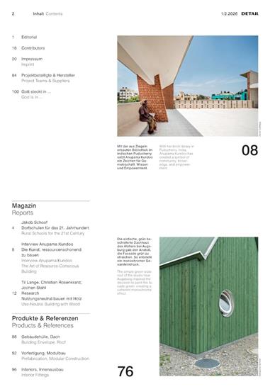 Detail Inhaltsverzeichnis