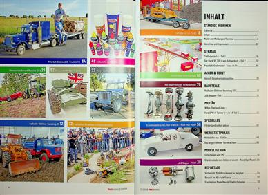 Truckmodell Inhaltsverzeichnis