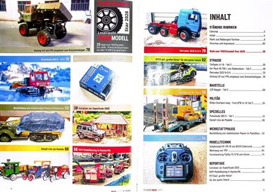 Truckmodell Inhaltsverzeichnis