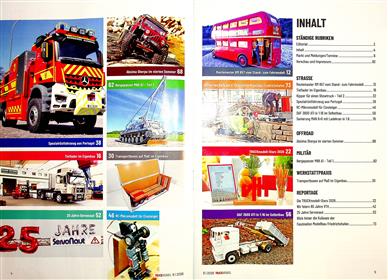 Truckmodell Inhaltsverzeichnis
