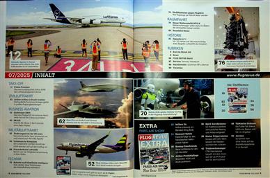 Flug Revue Inhaltsverzeichnis