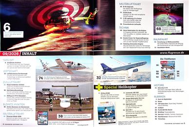 Flug Revue Inhaltsverzeichnis
