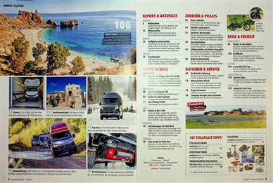 Promobil Inhaltsverzeichnis