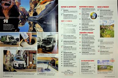 Promobil Inhaltsverzeichnis