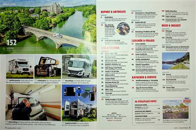 Promobil Inhaltsverzeichnis