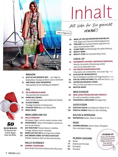 Für Sie Inhaltsverzeichnis