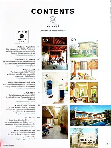 Häuser Inhaltsverzeichnis