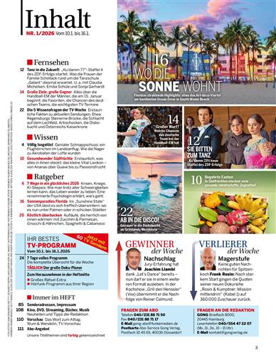 Gong Inhaltsverzeichnis