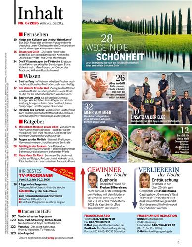 Gong Inhaltsverzeichnis