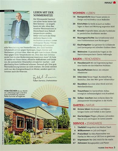Das Haus Inhaltsverzeichnis