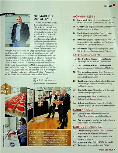 Das Haus Inhaltsverzeichnis