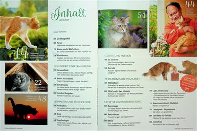 Geliebte Katze Inhaltsverzeichnis