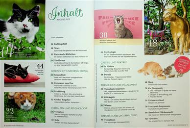 Geliebte Katze Inhaltsverzeichnis
