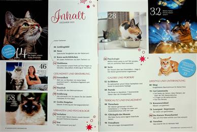 Geliebte Katze Inhaltsverzeichnis