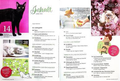 Geliebte Katze Inhaltsverzeichnis