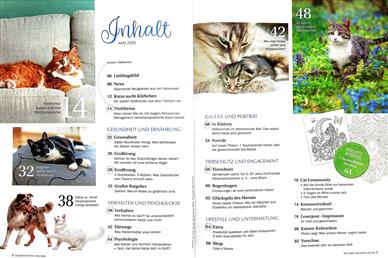Geliebte Katze Inhaltsverzeichnis