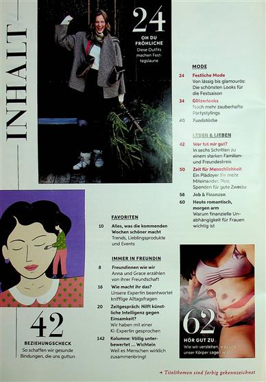 Freundin Inhaltsverzeichnis