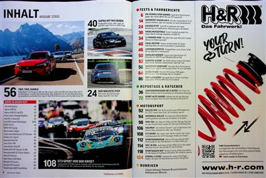 Sport Auto Inhaltsverzeichnis